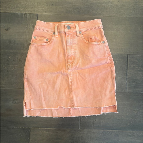 Wilfred Coral Pencil Skirt - Picture 2 of 5